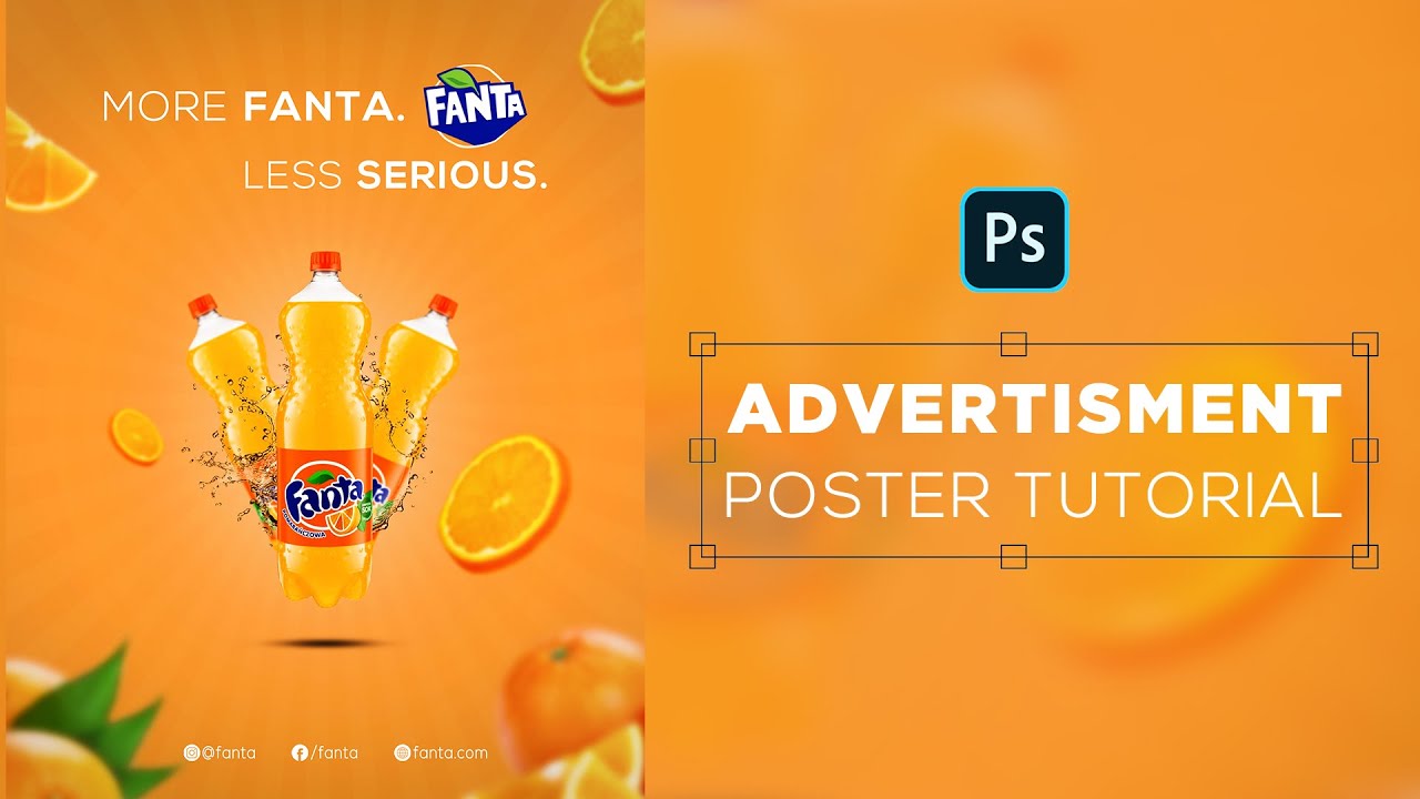 Advertisement Poster Design | Photoshop Tutorial