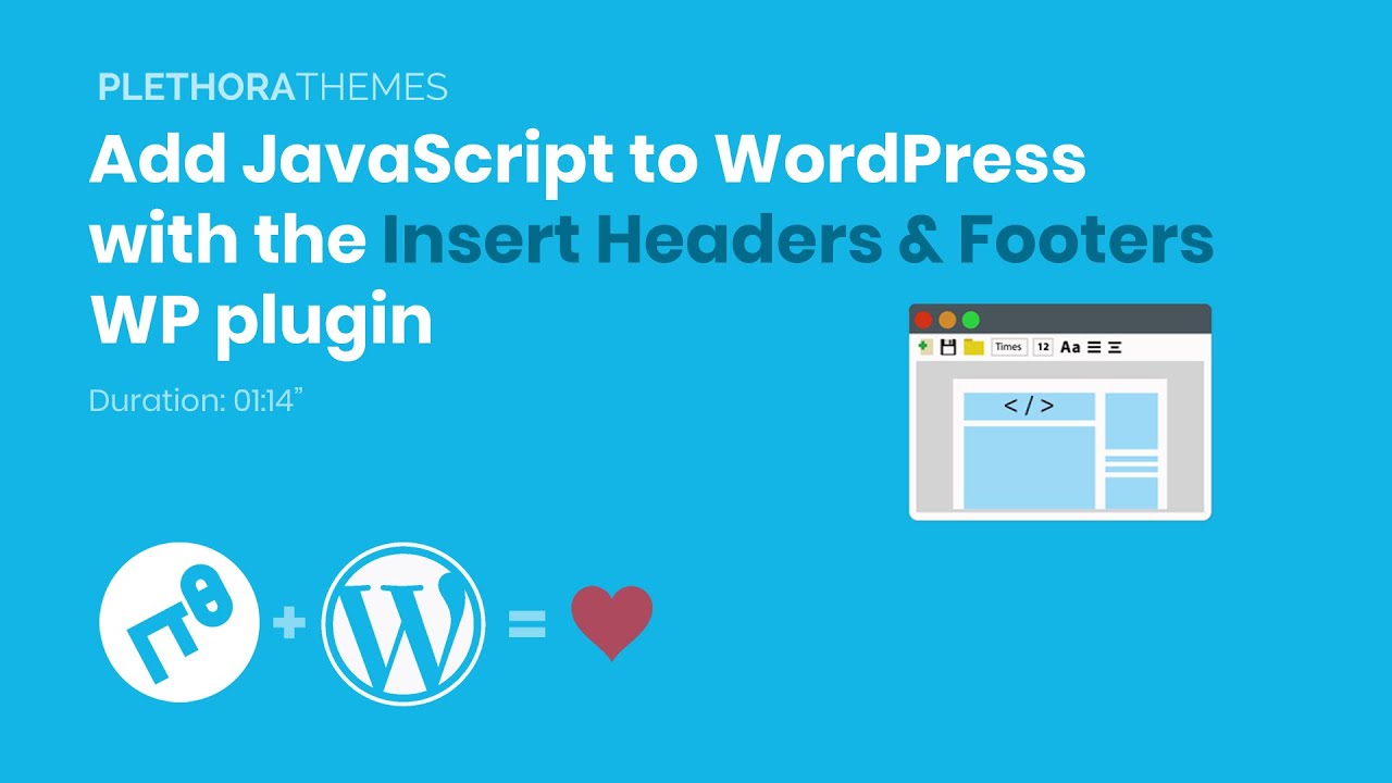 insert javascript in wordpress page