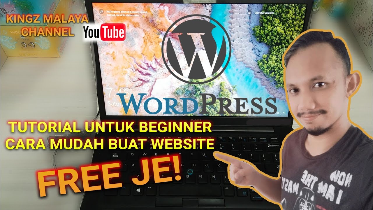 Cara Mudah Buat Free Website Dengan Wordpress | Kingzmalaya