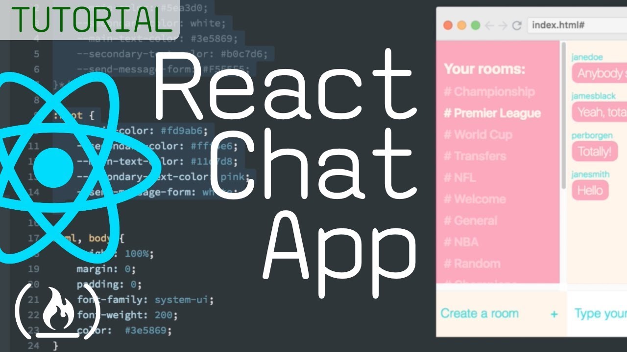 Build a Chat App - React Tutorial Course