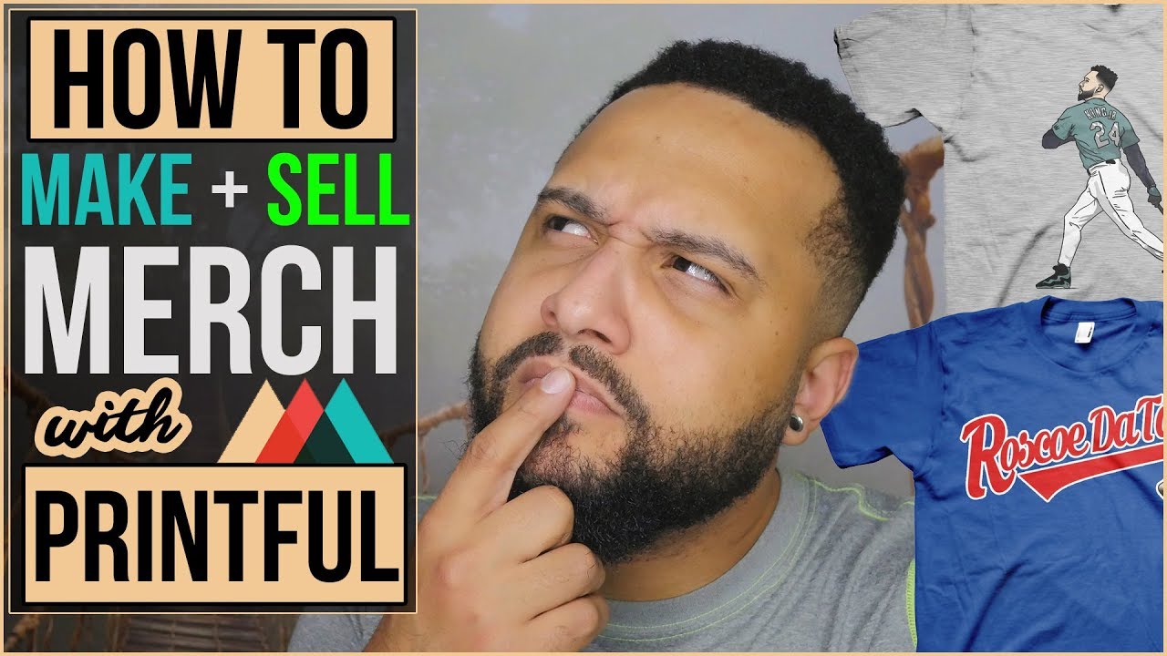 How To Sell & Design Your Own T-Shirts & Merchandise Online (Printful Review 2019)