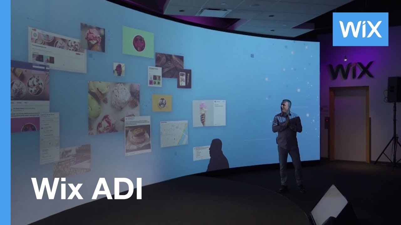 Wix ADI | Artificial Design Intelligence Creates a Stunning Website | Live Demo