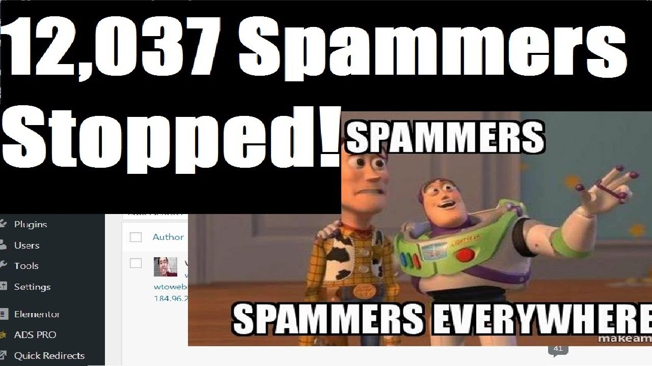 wordpress comment spam plugin