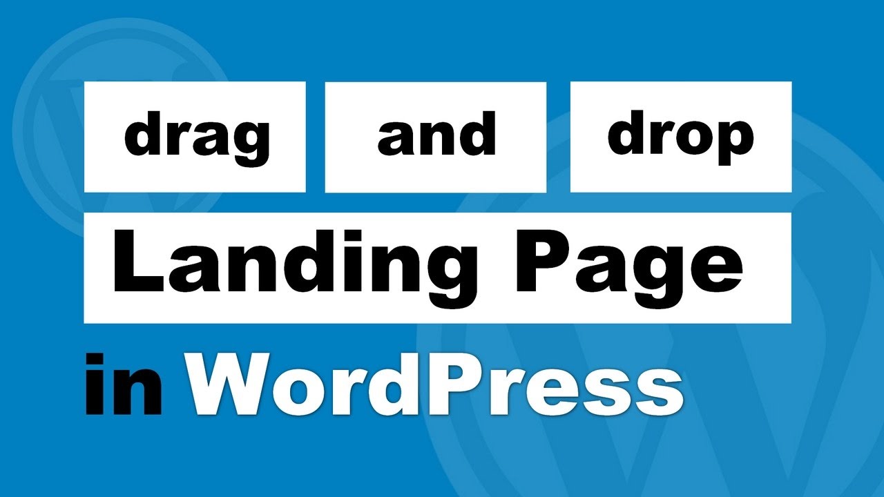 How To Build A Landing Page In WordPress Without A Designer