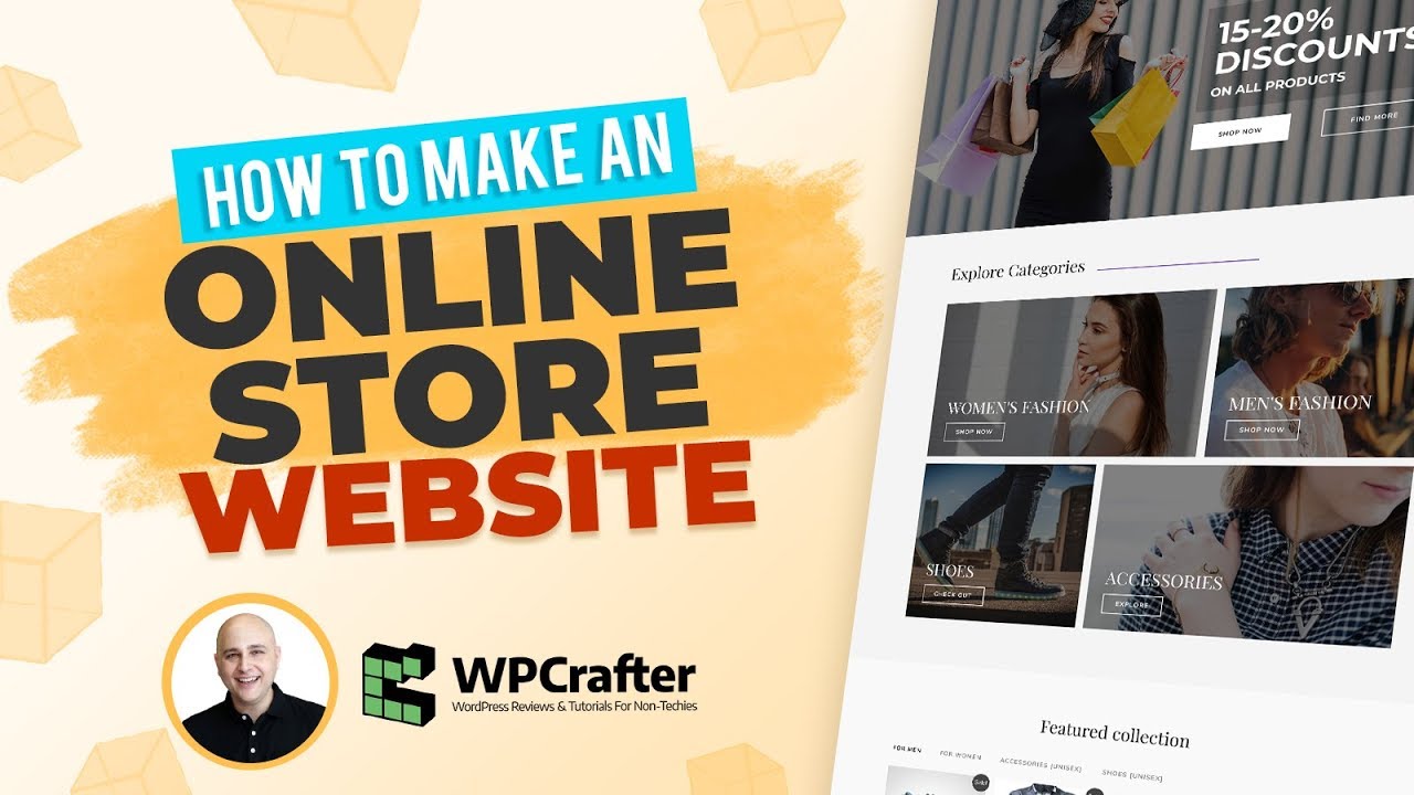 How To Make An Online eCommerce Store Website With WordPress
