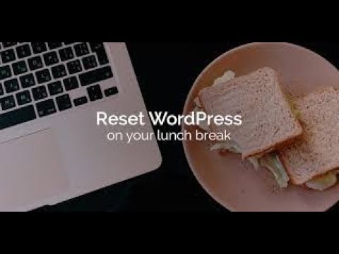 How To Reset Your Wordpress Website *Link in description*