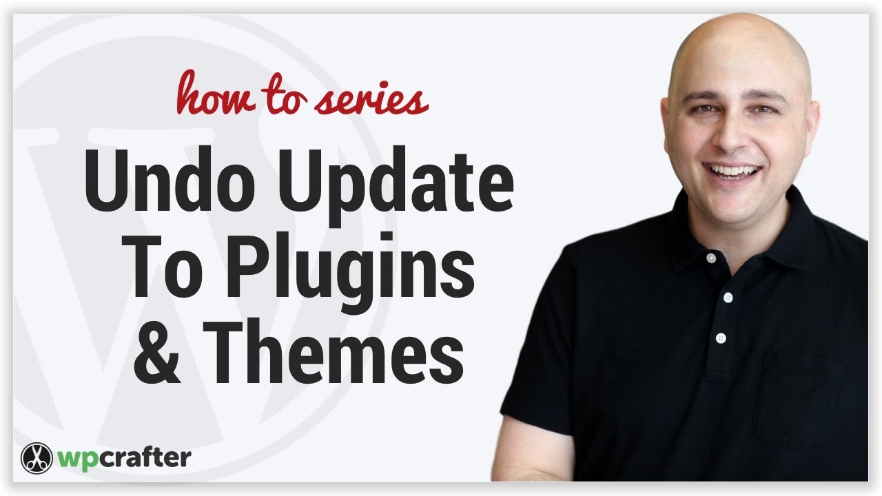 How To Rollback Undo A WordPress Theme Or Plugin To A Prior Version