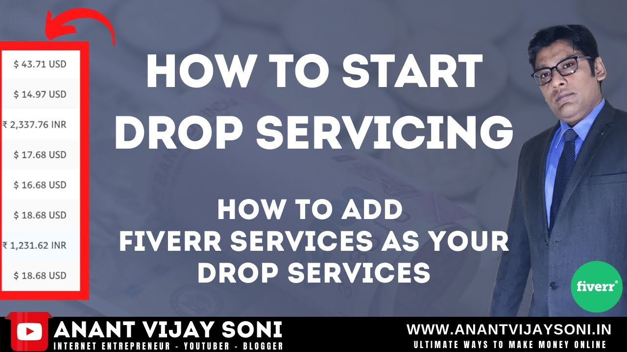 How To Start Dropservicing Services in WordPress & How to Add Fiverr Services as your Drop Services