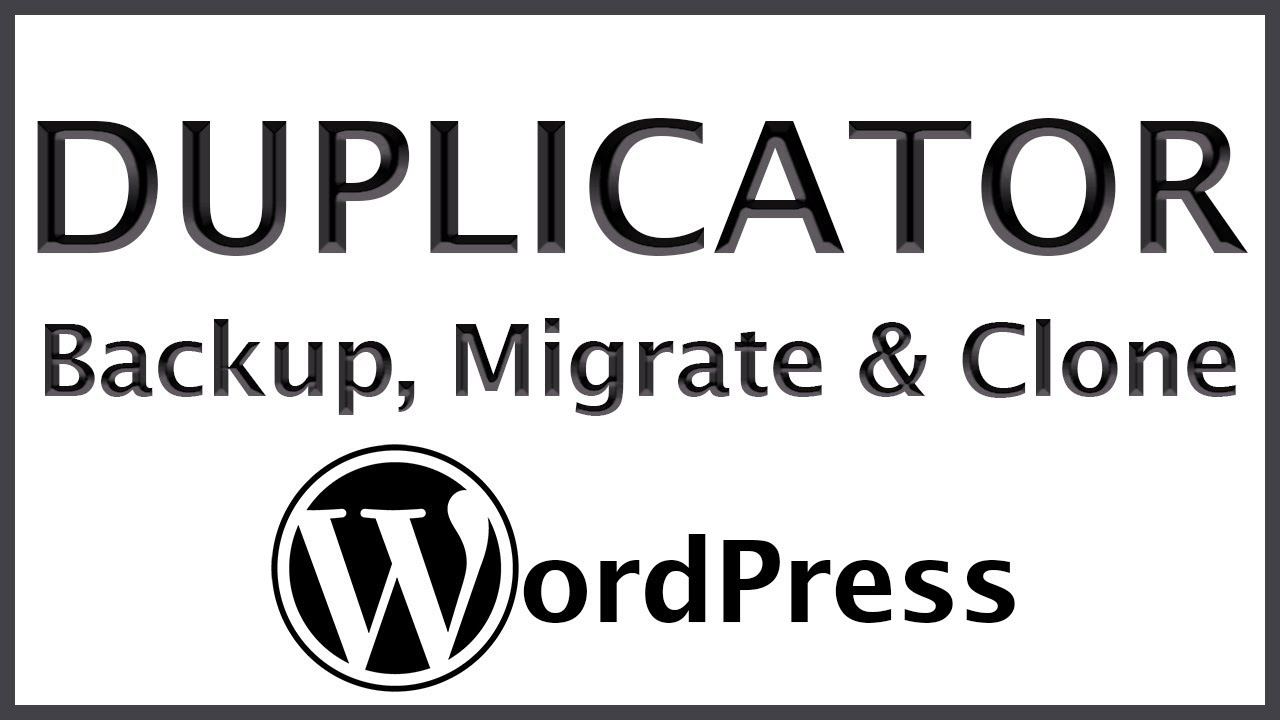 How To Use Duplicator WordPress Migration Plugin - Migrate, Move, Clone, & Backup WordPress Site