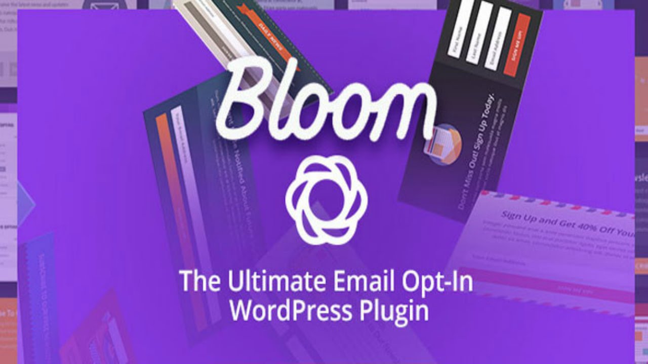 How To Use The Bloom Plugin By Elegant Themes | Add An Email opt-in Form To Your Wordpress Website