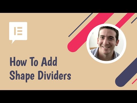 How to Add Stunning Shape Dividers to WordPress Pages