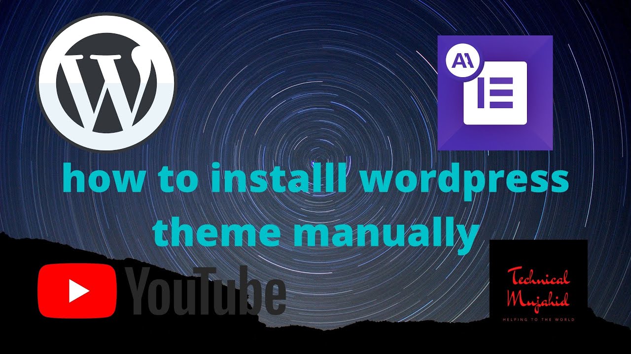 How to Install word press plugin or themes manually.