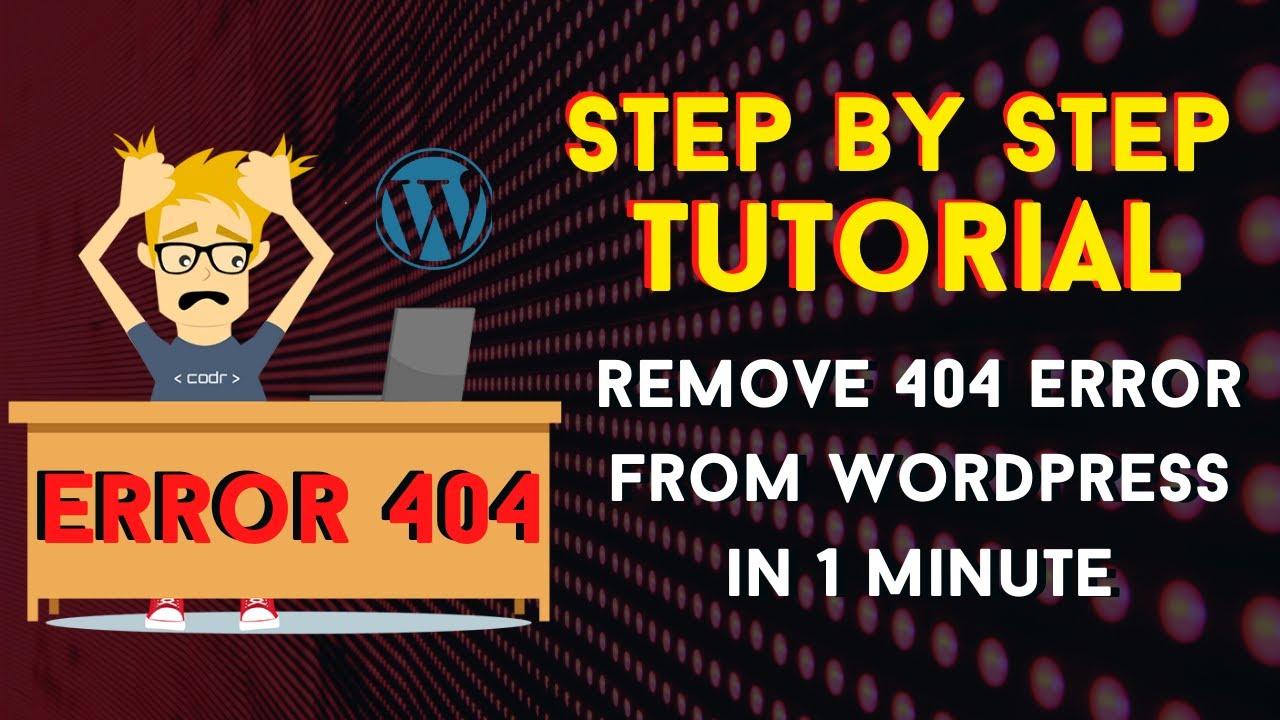 How to Remove Error 404 Page Not Found in WordPress using cPanel | Step by Step Tutorial