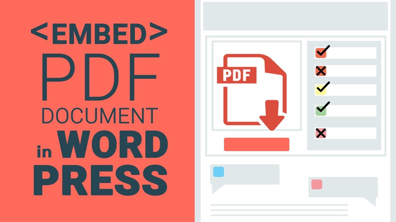 How to Upload PDF to WordPress Page?