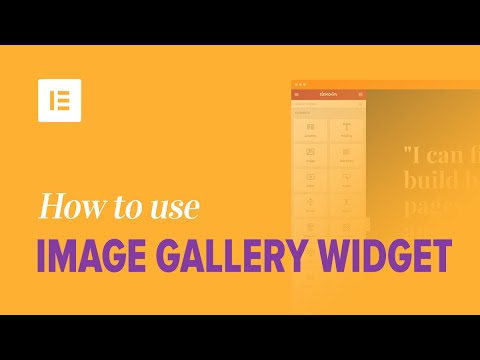 How to Use Image Gallery Widget on Elementor Page Builder Plugin