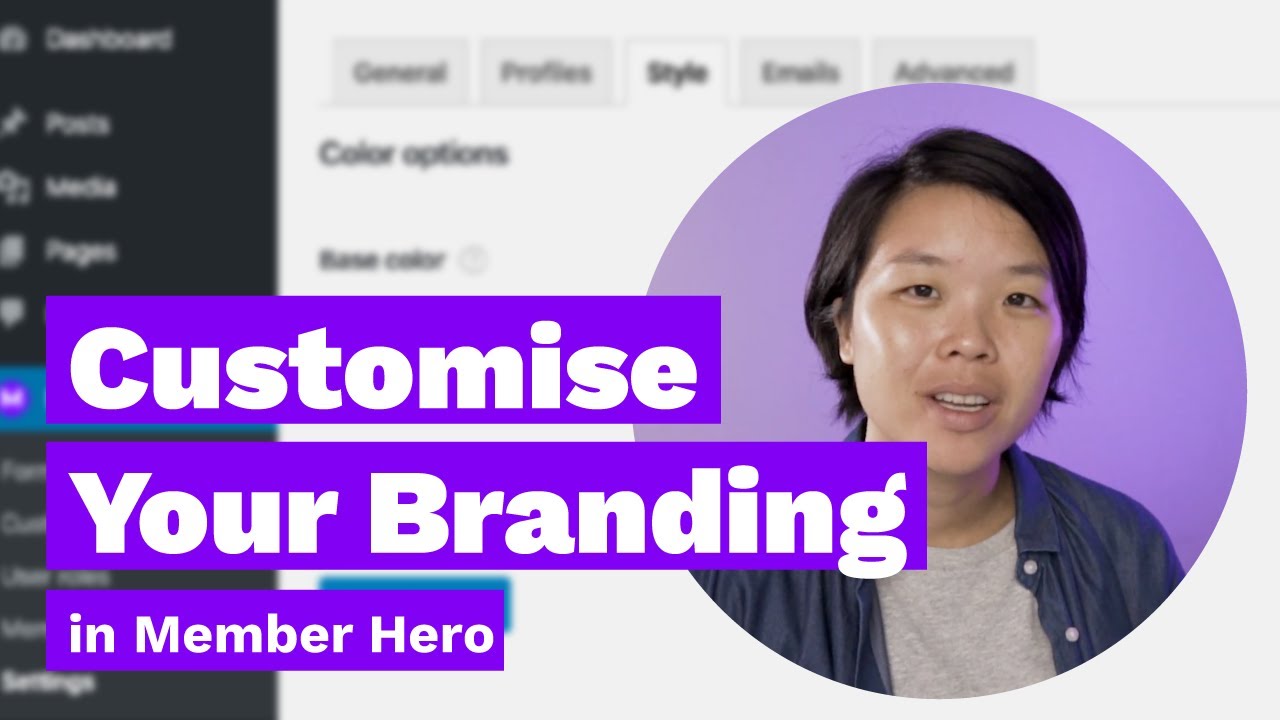 How to customise your branding in Member Hero