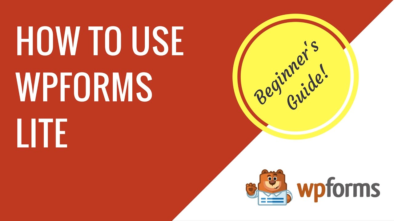 How to make a contact form with WPForms Lite in WordPress | Beginner's guide