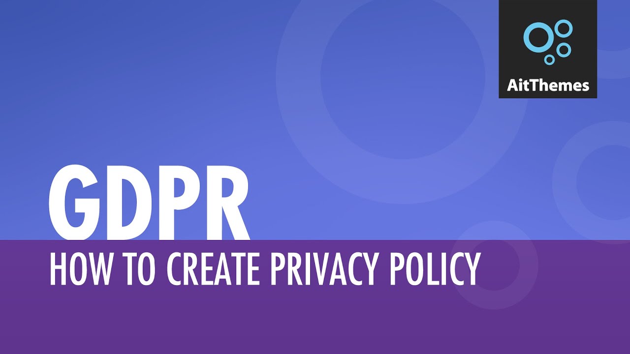 How to use GDPR WordPress plugin and get cookie consent (2018)