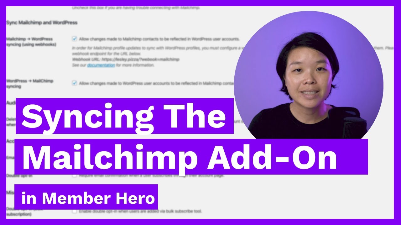 Mailchimp Set up and Integration For Member Hero