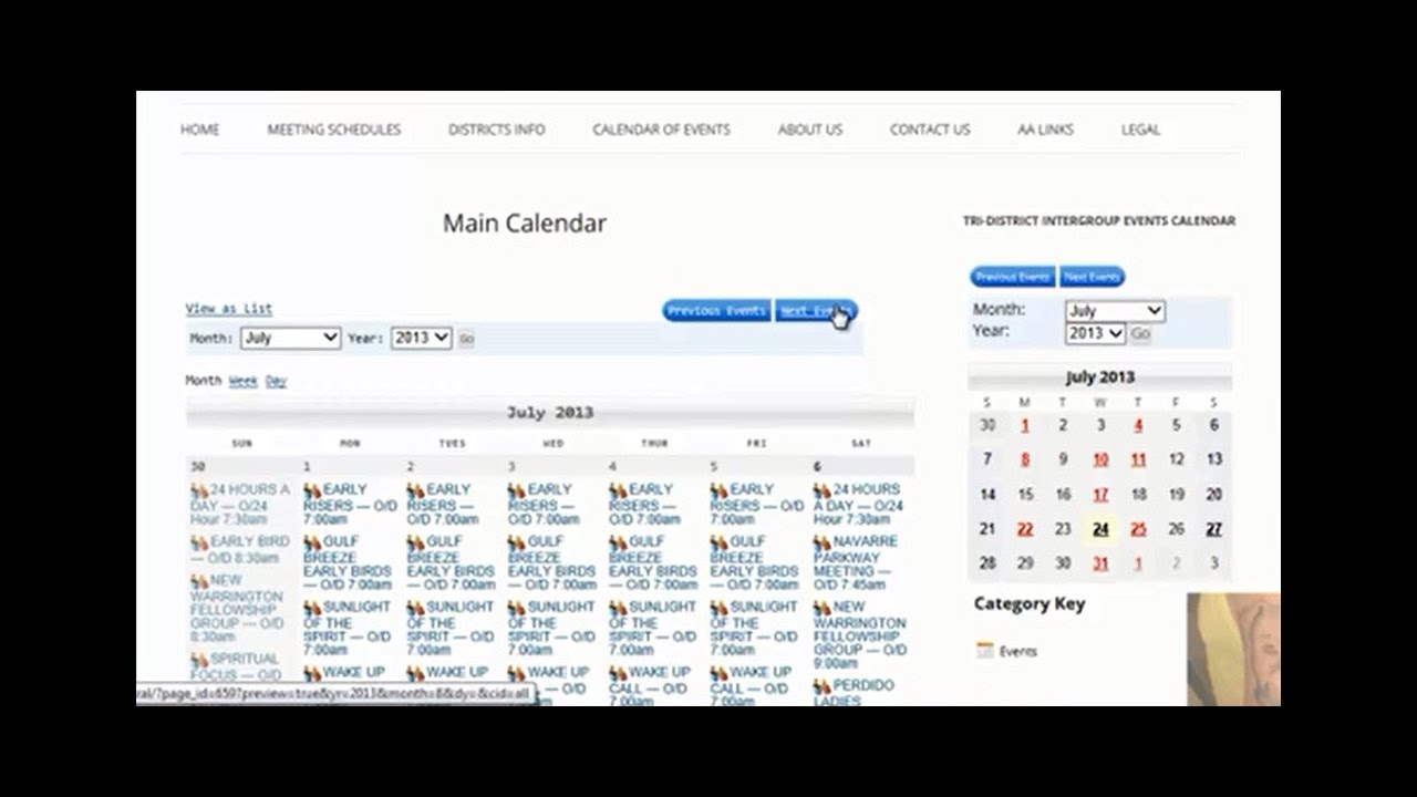 Manage Calendars - Categories in My Calendar Plugin for WordPress