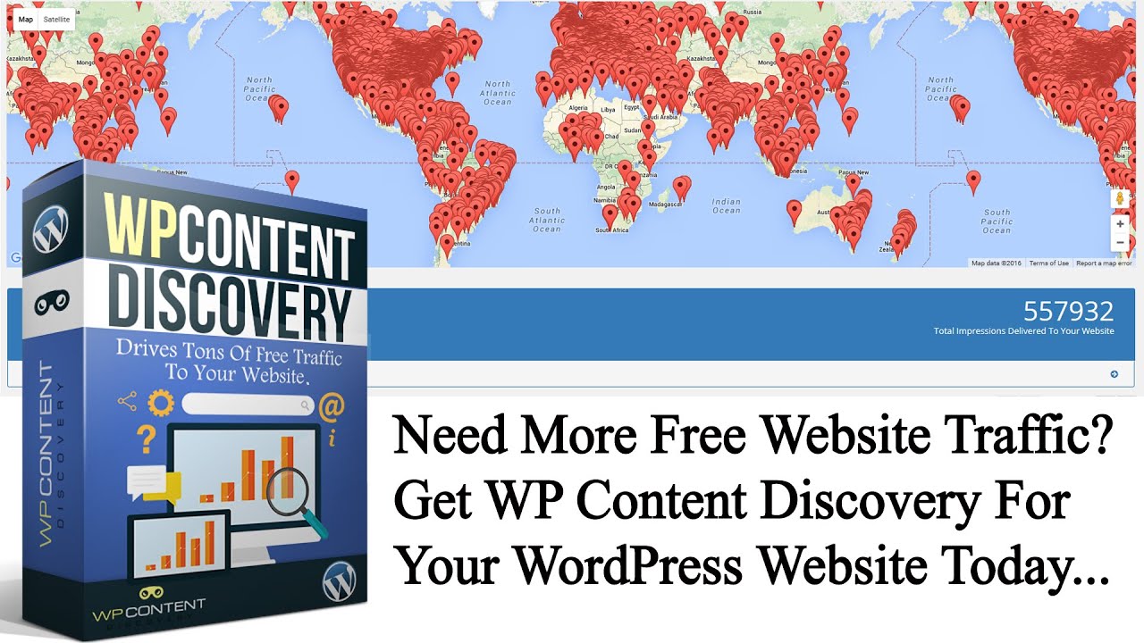 Need More Free Website Traffic -  Best Free WordPress Plugin - WP Content Discovery