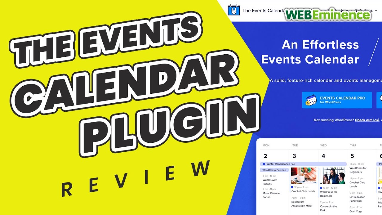 The Events Calendar - Free and Paid Calendar/Events/Tickets Plugin for WordPress