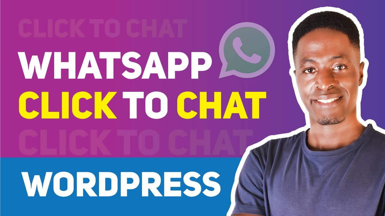 WHATSAPP CLICK TO CHAT: How to enable WhatsApp chat in WordPress