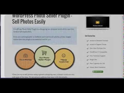 WordPress Photo Seller Plugin Overview