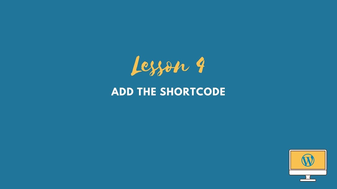 WordPress Plugin Tutorial: How to Create WordPress Shortcodes