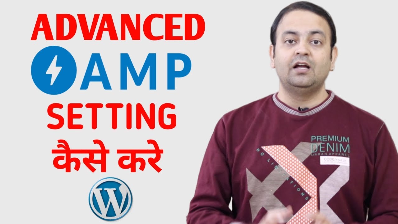 AMP Wordpress Plugin Setup or Settings Full Advanced Tutorial in Hindi (2020) | Techno Vedant