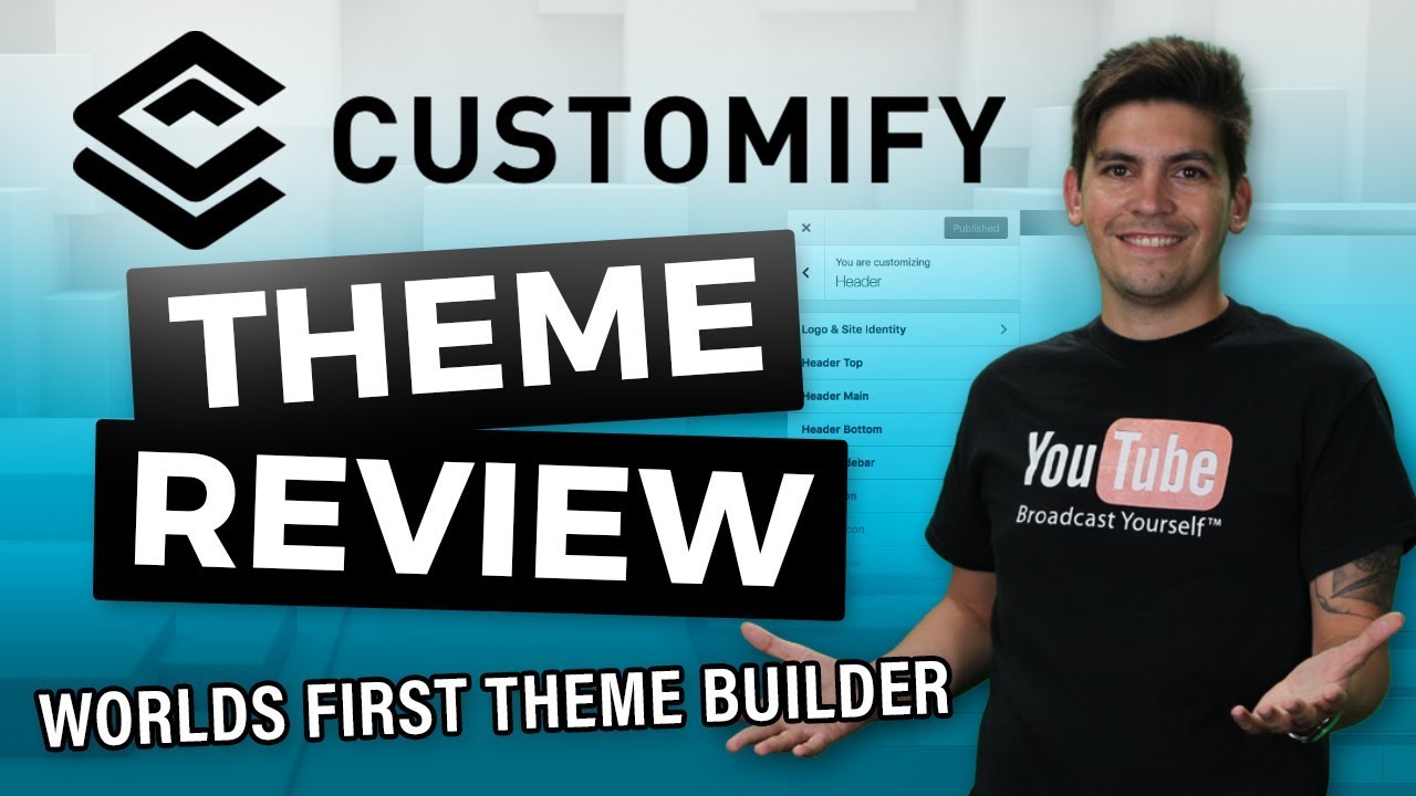 Customify Review - The First FREE Wordpress Theme With A THEME BUILDER!