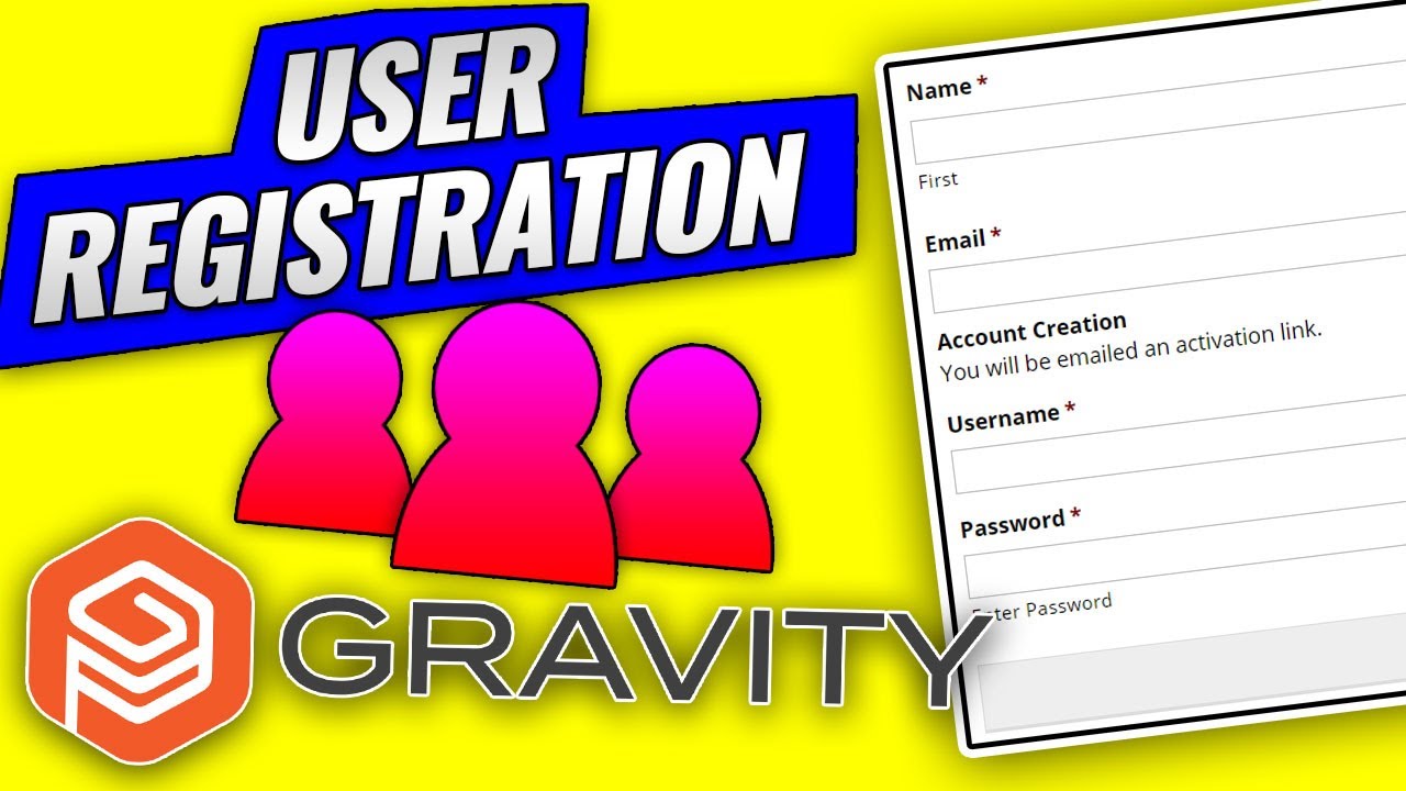 Gravity Forms User Registration with WordPress Tutorial