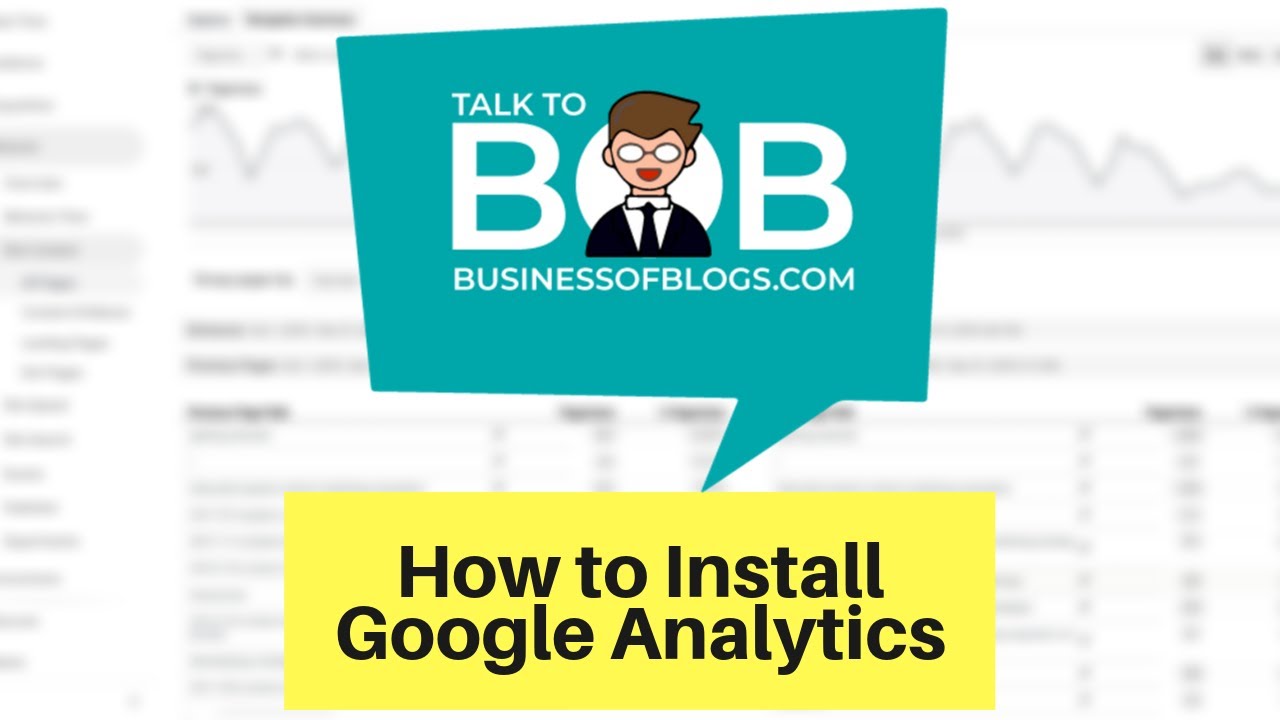 How Do I Install Google Analytics on my Wordpress Website - Business of Blogs Wordpress Tutorial