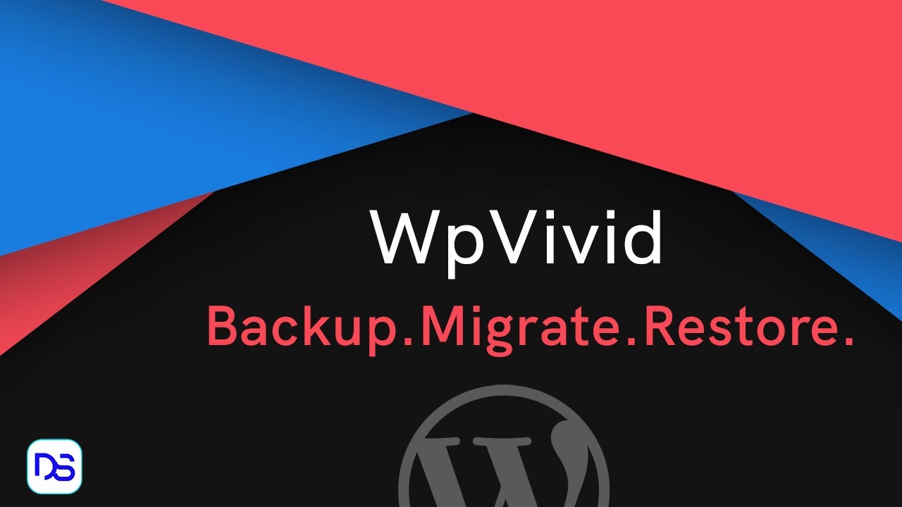 Wordpress backup restore staging migrate with Wpvivid plugin