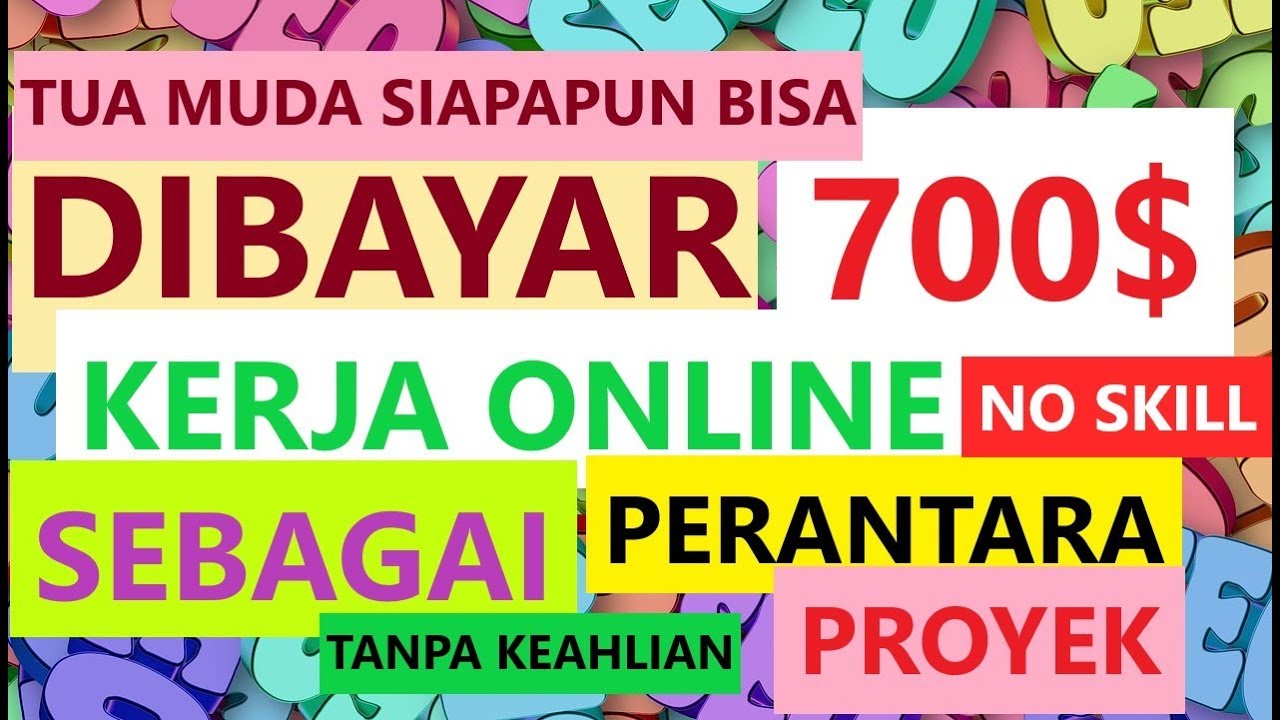 Dibayar 700 dollar Per Hari Kerja Sebagai Perantara Proyek SEO Tanpa Skill No Keahlian