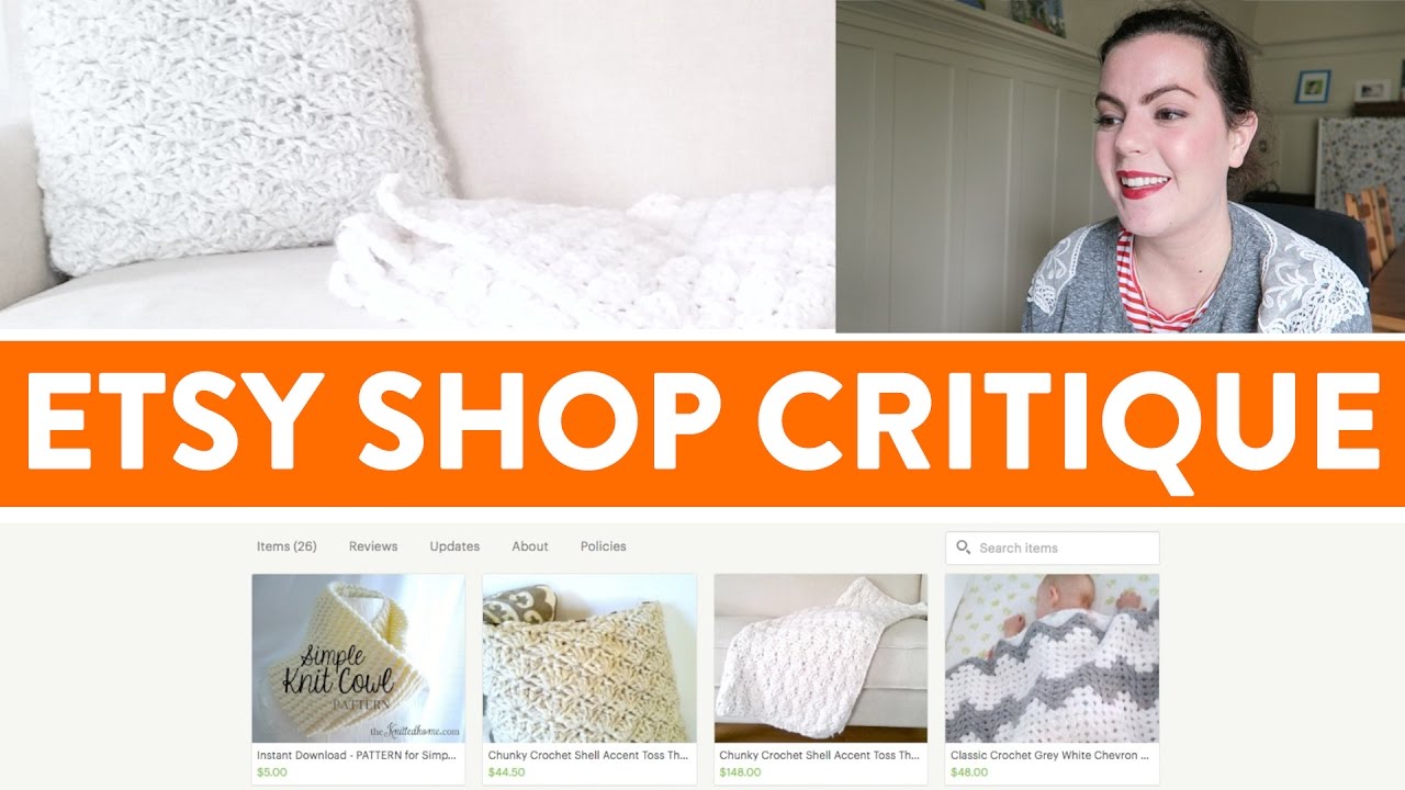 ETSY SHOP CRITIQUE #3 | Tips on SEO and Tweaks to Text