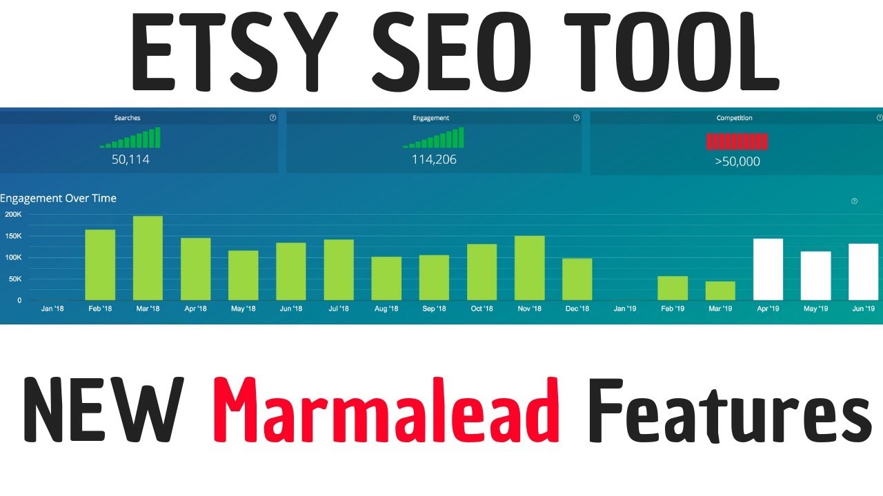 Etsy SEO 2019: Marmalead Tutorial (NEW FEATURES)