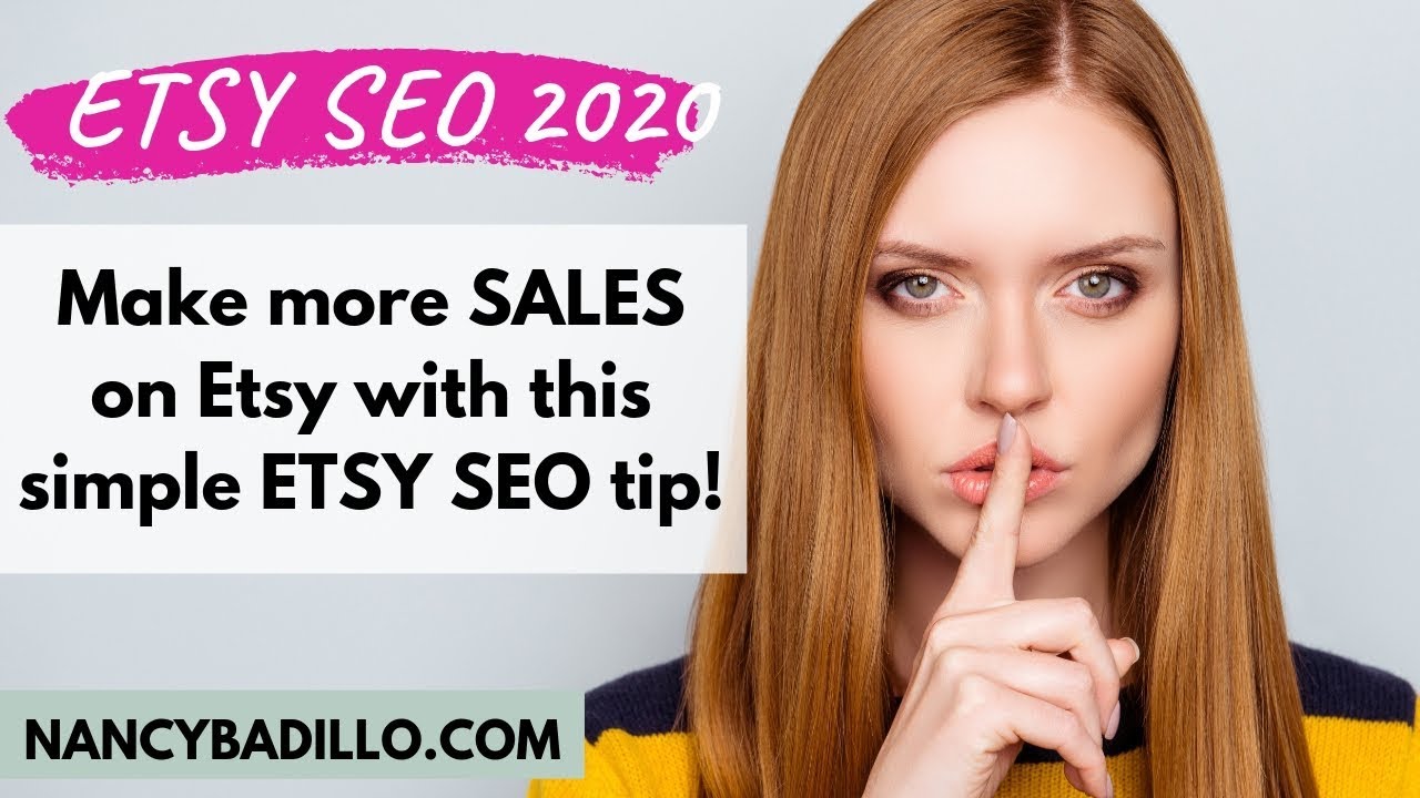 Etsy SEO 2020 - Make More Sales on Etsy With This Simple Fix