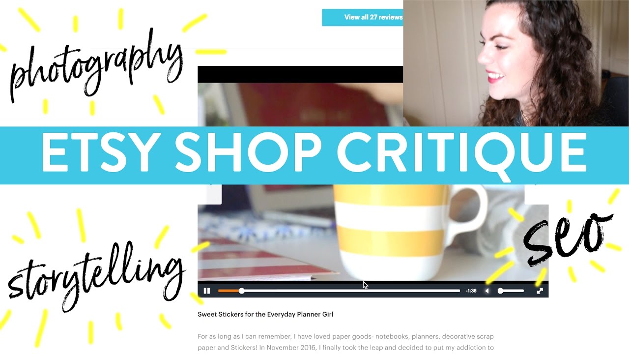 Etsy Shop Critique #5  | Search Engine Optimization and Photography