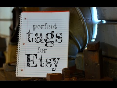 Etsy Tags Tips: Using Etsy Keywords for your Listings of Your Blacksmithing Projects