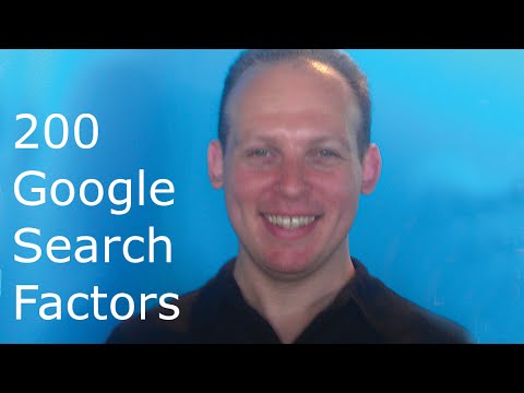 Google 200 top SEO (search engine optimization) ranking factors to rank websites