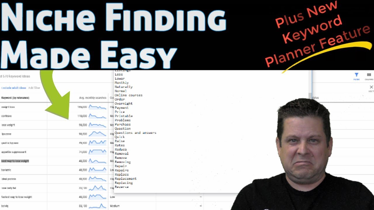 Google Keyword Planner Niche Finding Tips And Added Keyword Research Feature For 2019