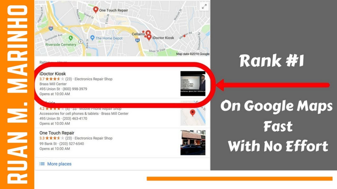How To Rank Higher On Google Maps 2018 | Google My Business SEO