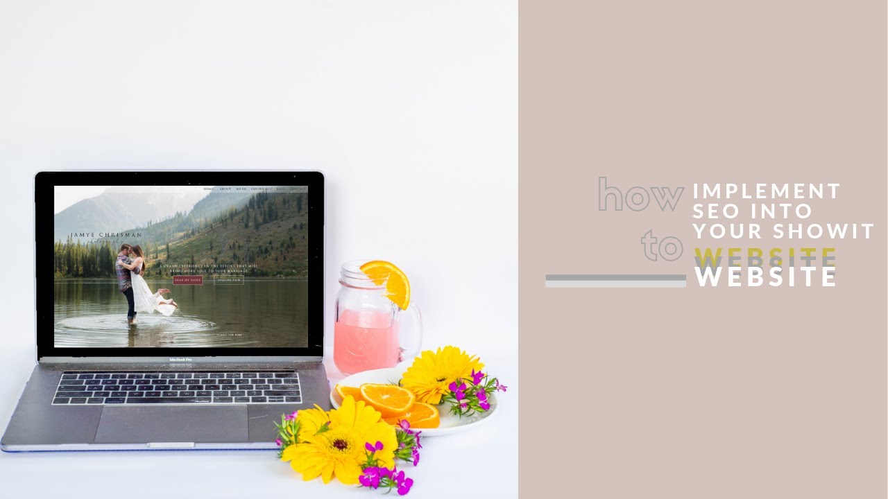 How to implement SEO into your Showit website