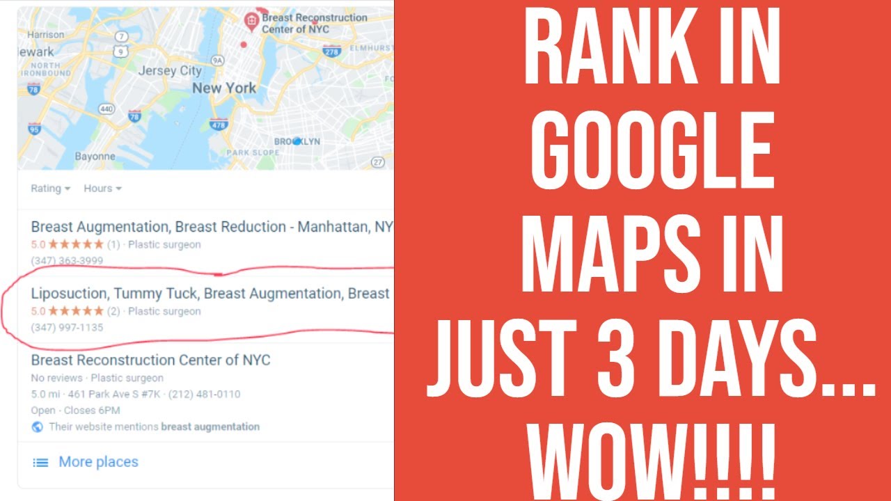How to rank in Google Maps in 3 days -Local SEO June 2019