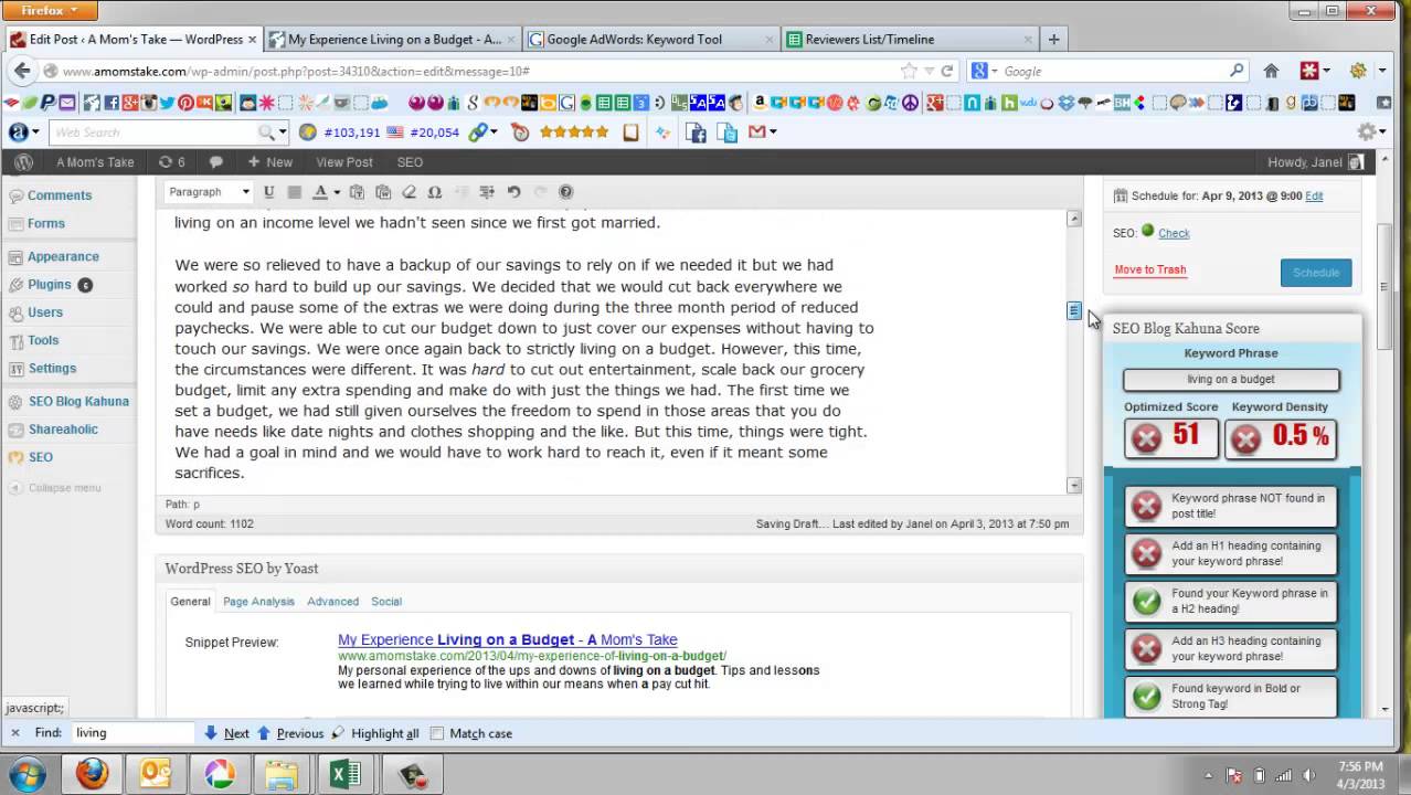 SEO Blogging Tips