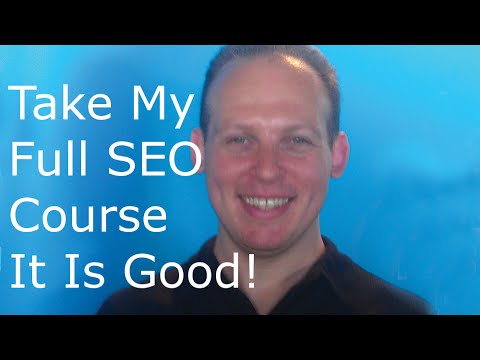 SEO course: Learn SEO (search engine optimization) marketing with my online SEO training course