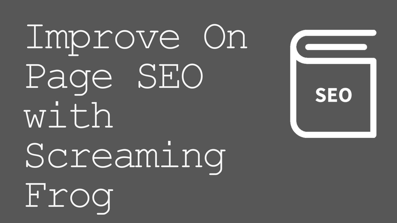 Tips on how to Improve On Page SEO Optimization with Screaming Frog and Answer The Public