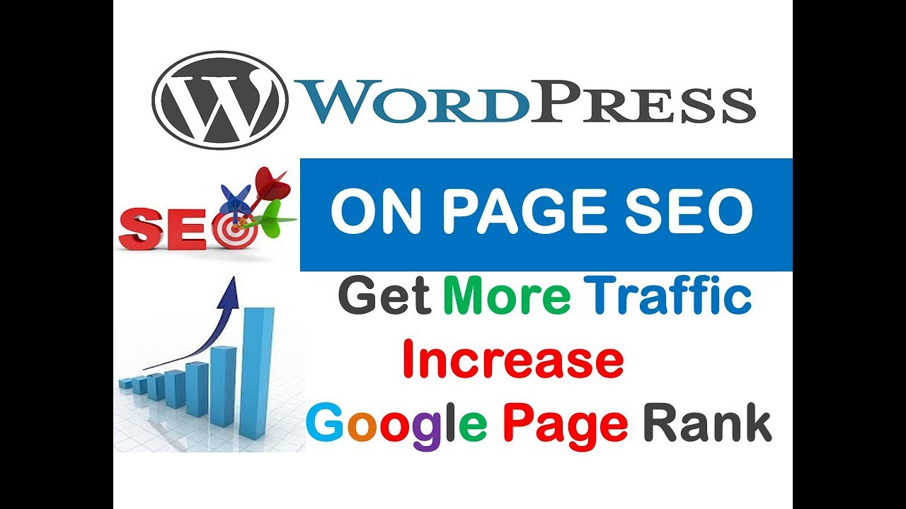 WordPress Site ON PAGE SEO || Get More Traffic || Increase Google Page Rank