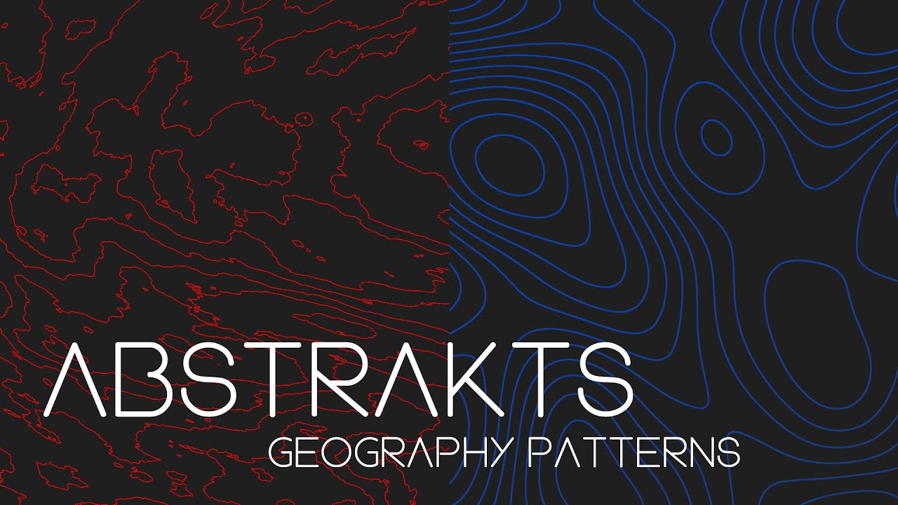 Abstrakts "Geography Patterns" Photoshop Tutorial